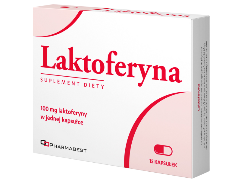 Pharmabest Laktoferyna, kapsułki, 15 kaps.