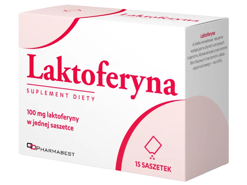 Pharmabest Laktoferyna, saszetki, 15 sasz.