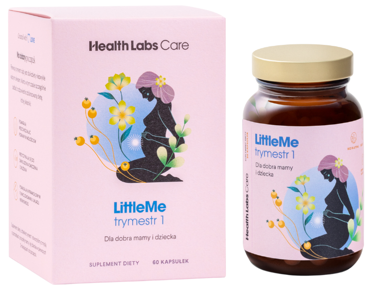 Health Labs Care LittleMe Trymestr 1, kapsułki, 60 kaps.