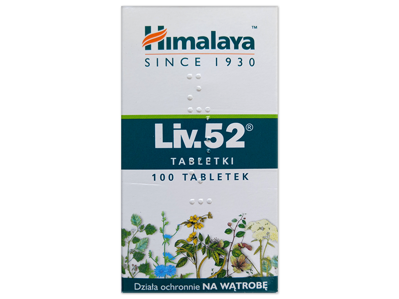 Himalaya Liv 52, tabletki, 100 tabl.