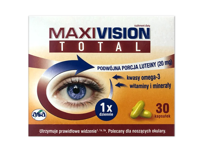 MaxiVision Total, kapsułki, 30 kaps.