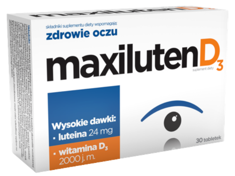 Aflofarm Maxiluten D3, tabletki, 30 tabl.