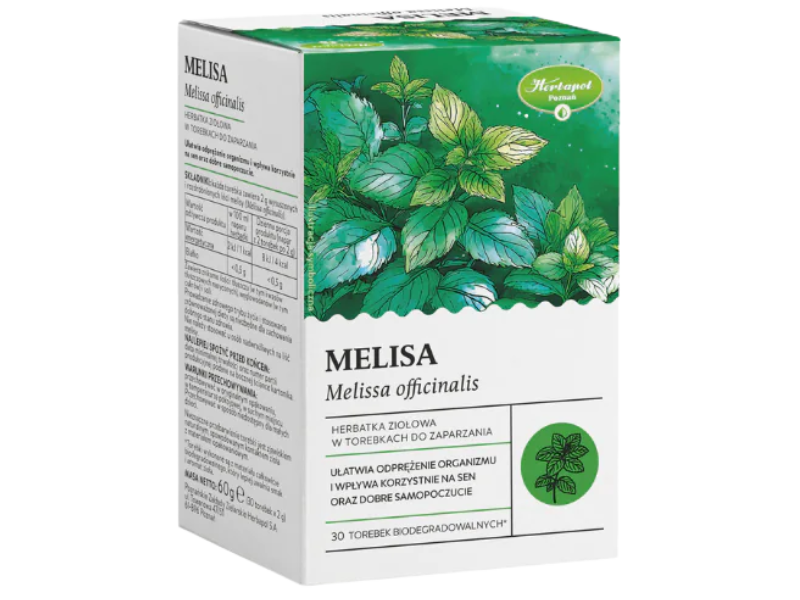 Melisa Herbapol Poznań, zioła do zaparzania, 30 torebek