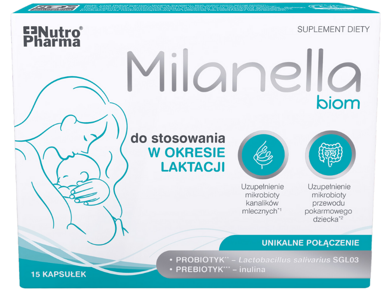 MILANELLA Biom, kapsułki, 15 kaps.