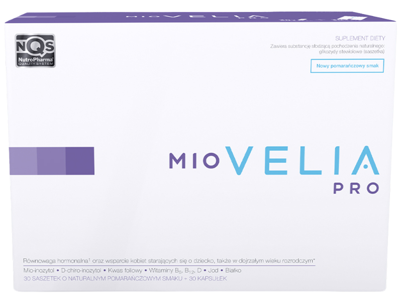 Miovelia Pro, kapsułki + saszetki, 30 kaps. + sasz.