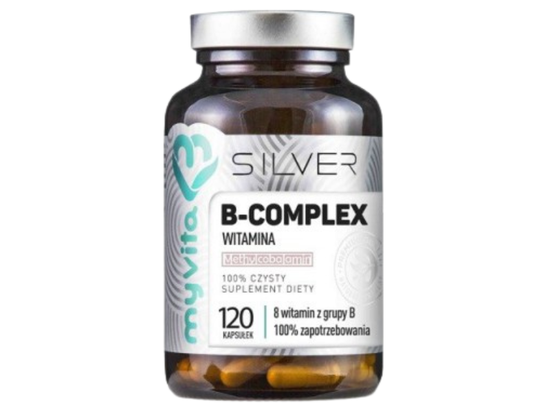 MyVita Silver witamina B-complex, kapsułki, 120 kaps.