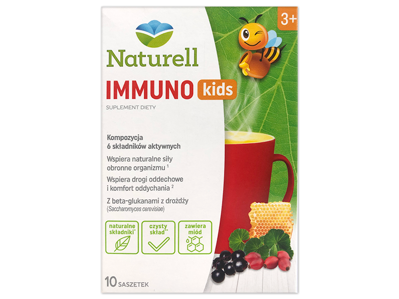 Naturell Immuno Kids, saszetki, 10 sasz.
