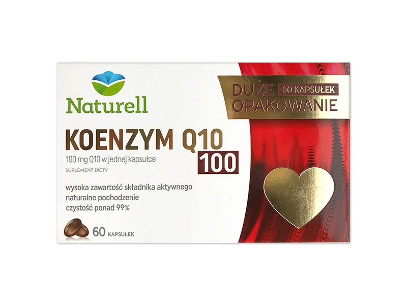 Naturell Koenzym Q10 100, kapsułki, 60 kaps.