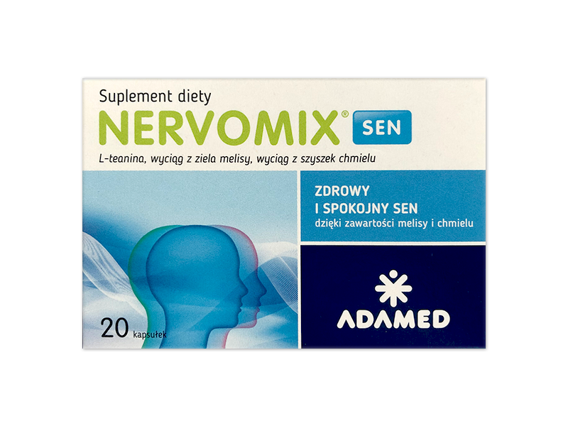 Nervomix Sen, kapsułki, 20 kaps.