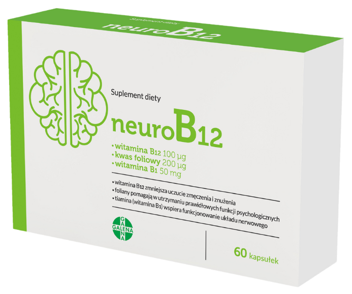 GALENA neuroB12, kapsułki, 30 kaps.