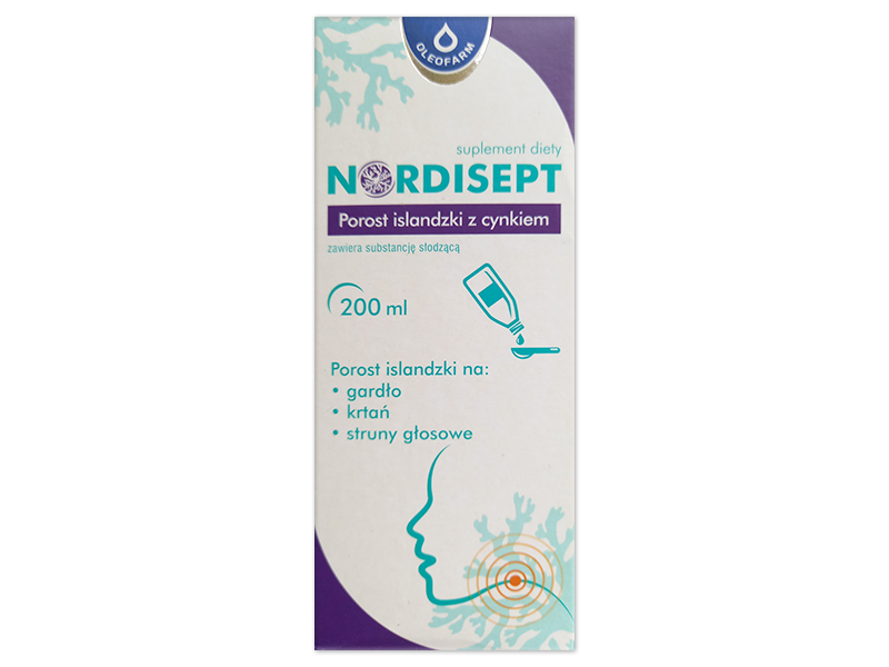 Nordisept, syrop, 150 ml