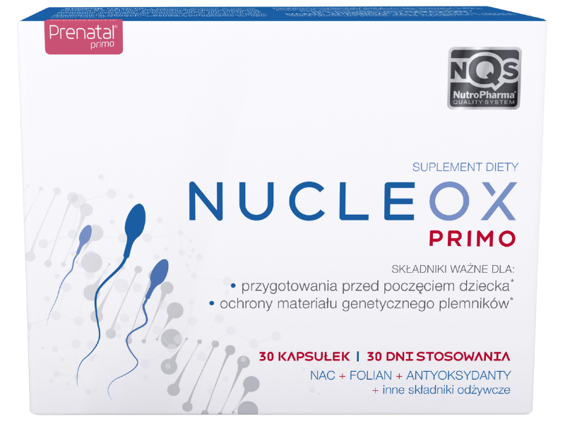 Nucleox Primo, kapsułki, 30 kaps.