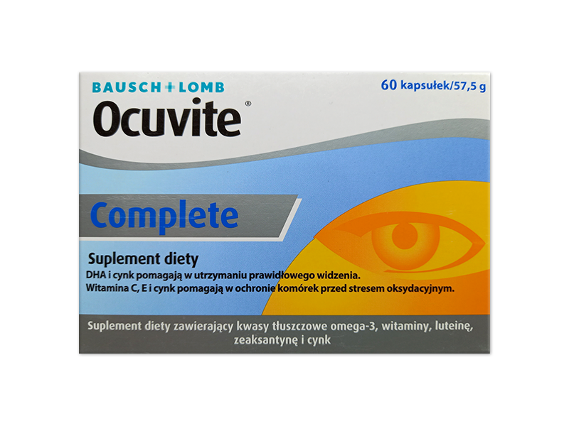 Ocuvite Complete, kapsułki, 60 kaps.