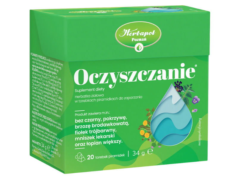 Herbapol Poznań oczyszczanie herbata, saszetki, 20 sasz.