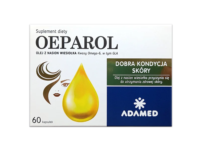 Oeparol olej z nasion wiesiołka, kapsułki, 60 kaps.