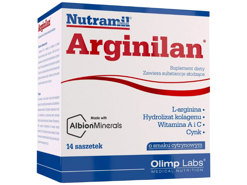 Olimp Arginilan, smak cytrynowy, proszek, 14 sasz.