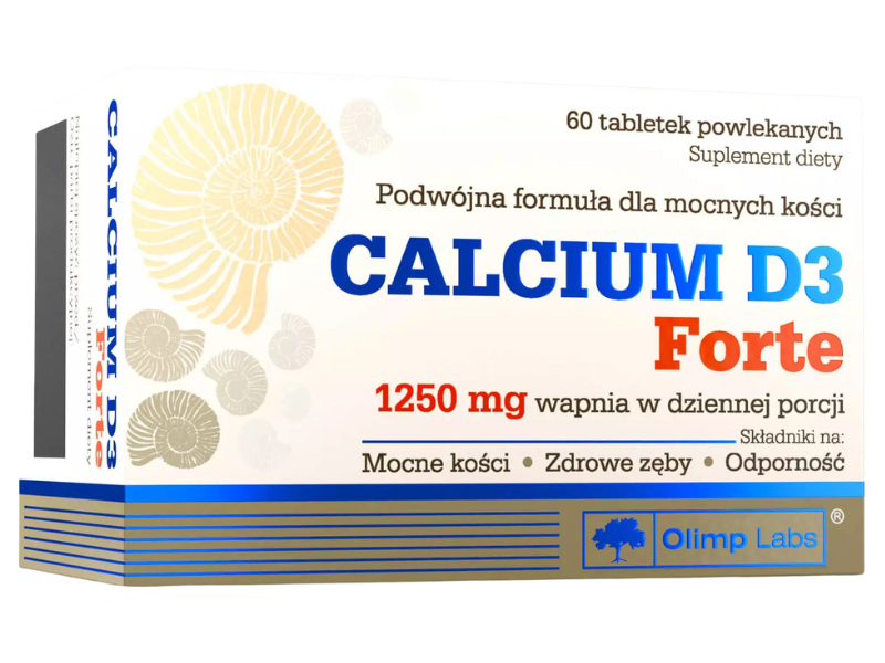 OLIMP CALCIUM D3 FORTE, tabletki, 60 tabl.