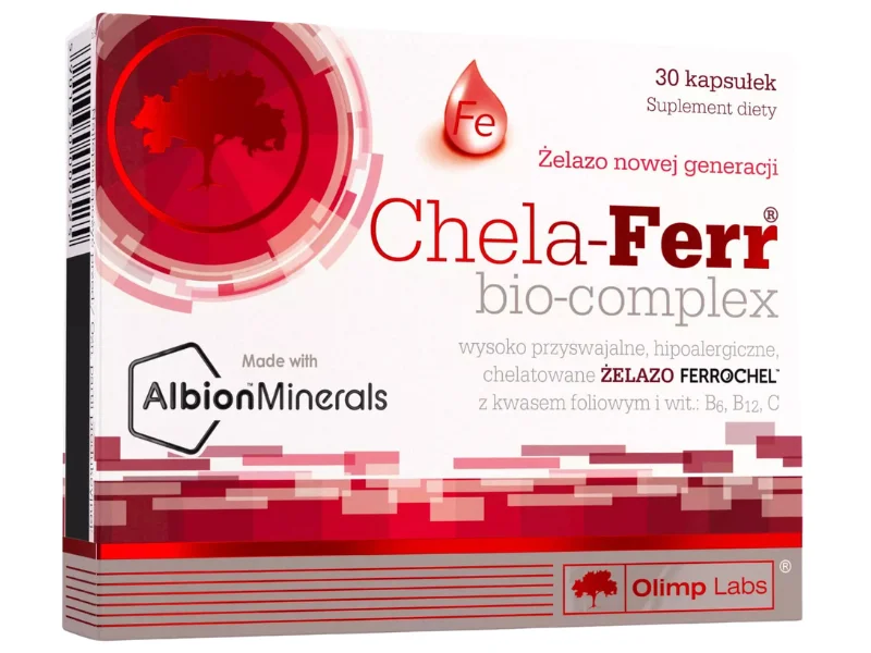Olimp Chela-Ferr Bio-Complex, kapsułki, 30 kaps.