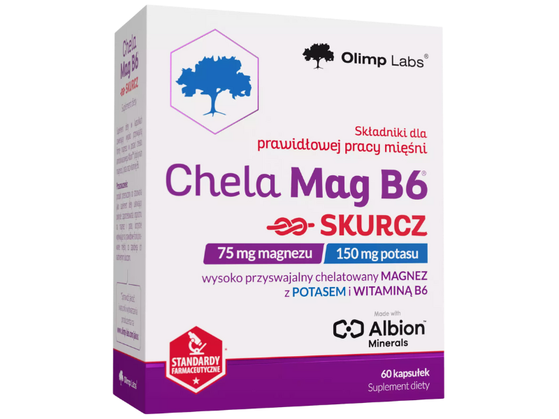 Olimp Chela-Mag B6 Skurcz, kapsułki, 60 kaps.