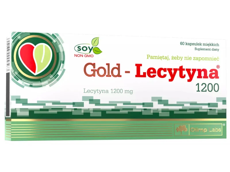 Olimp Gold Lecytyna, kapsułki, 1200 mg, 60 kaps.