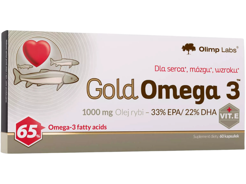Olimp Gold Omega 3, kapsułki miękkie, 90 kaps.