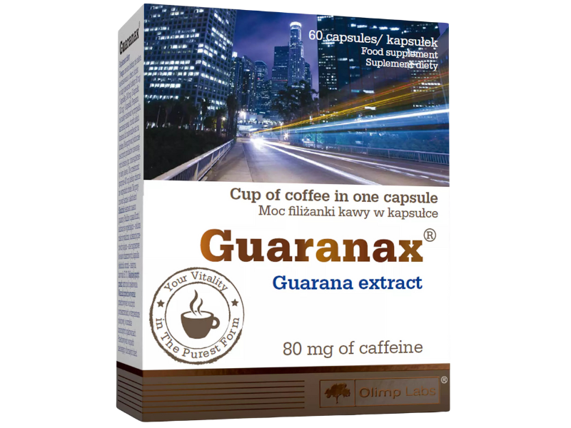 OLIMP Guaranax, kapsułki, 80 mg, 60 kaps.