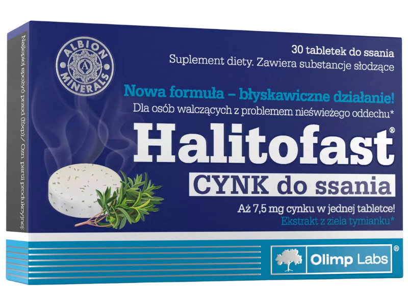 Halitofast, tabletki do ssania, 30 tabl.