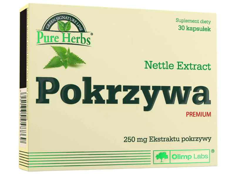Olimp Pokrzywa Premium, kapsułki, 30 kaps.