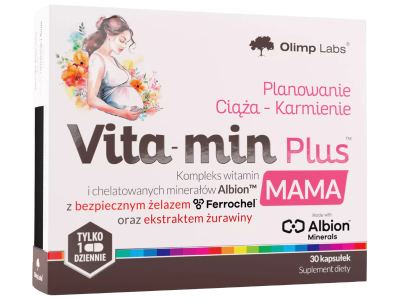 Olimp Vita-Min Plus Mama, kapsułki, 30 kaps.
