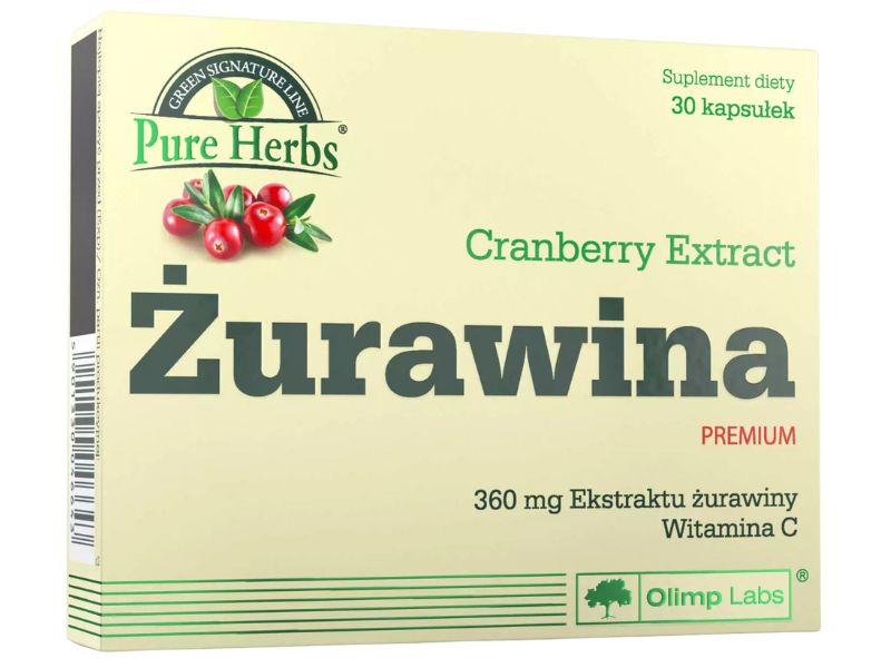 Olimp Żurawina Premium, kapsułki, 30 kaps.