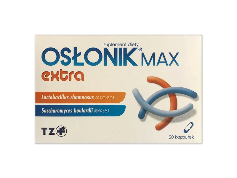 Osłonik Max Extra, probiotyk, kapsułki, 20 kaps.