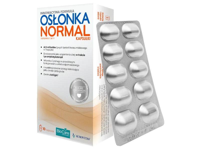 Osłonka Normal, kapsułki, 10 kaps.