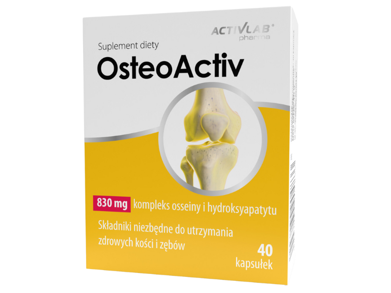Activlab Pharma Osteoactiv, kapsułki, 40 kaps.