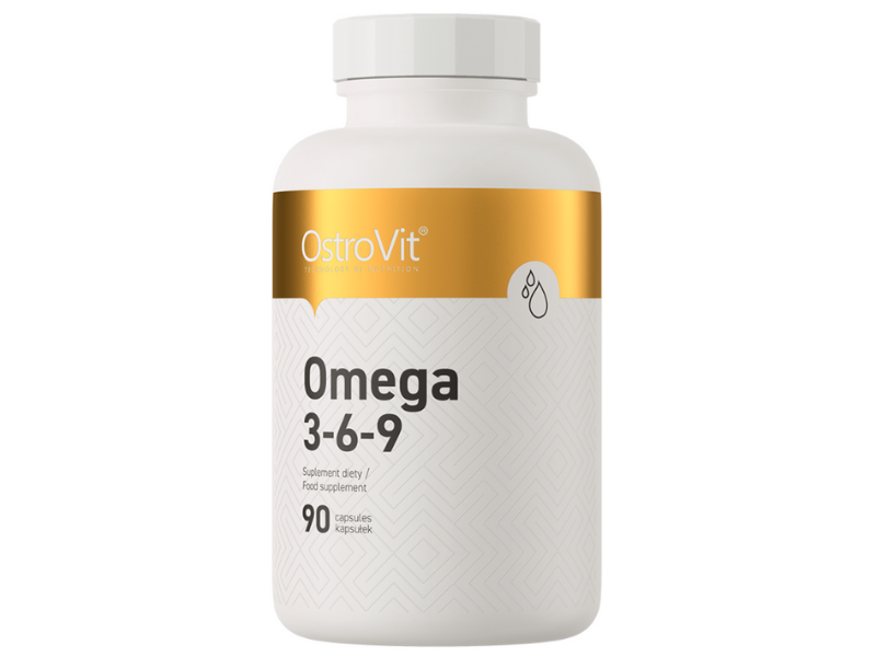 OstroVit Omega 3-6-9, kapsułki, 90 kaps.