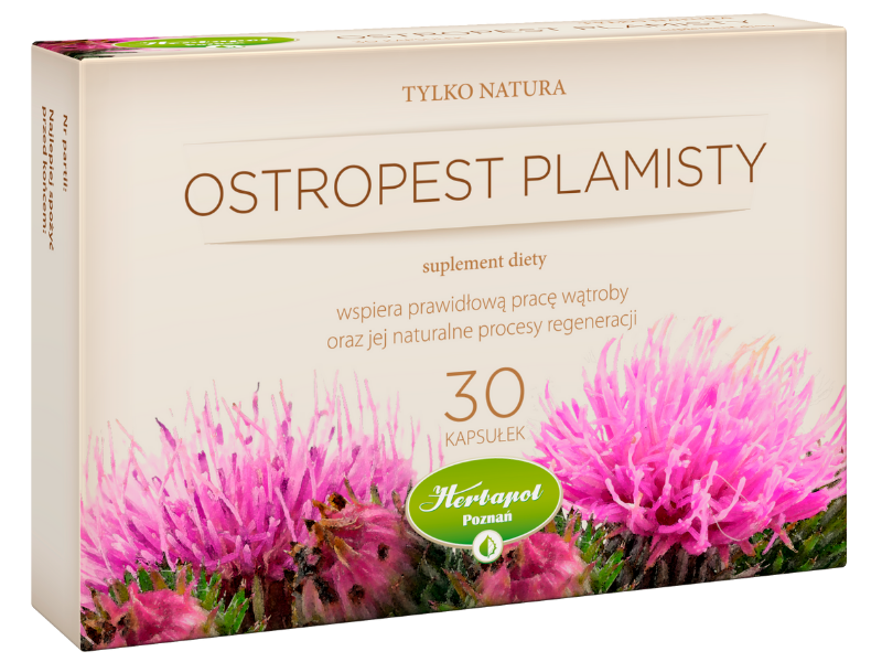 Ostropest plamisty Tylko Natura, kapsułki, 30 kaps.