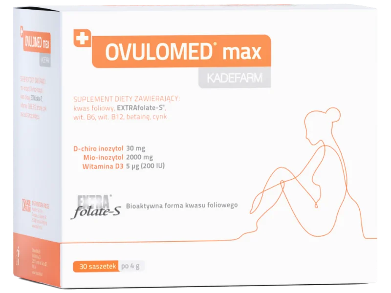 OVULOMED MAX proszek poprawiający funkcje hormonalne, 30 sasz.