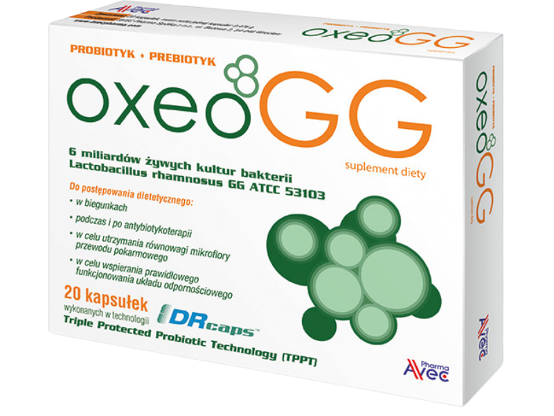 Oxeo GG, kapsułki, 20 kaps.