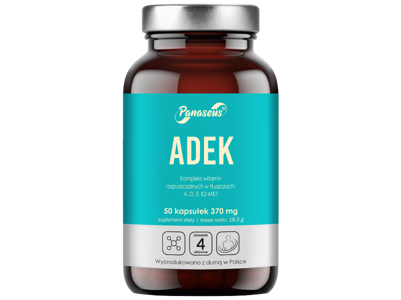 Panaseus ADEK, kapsułki, 50 szt.