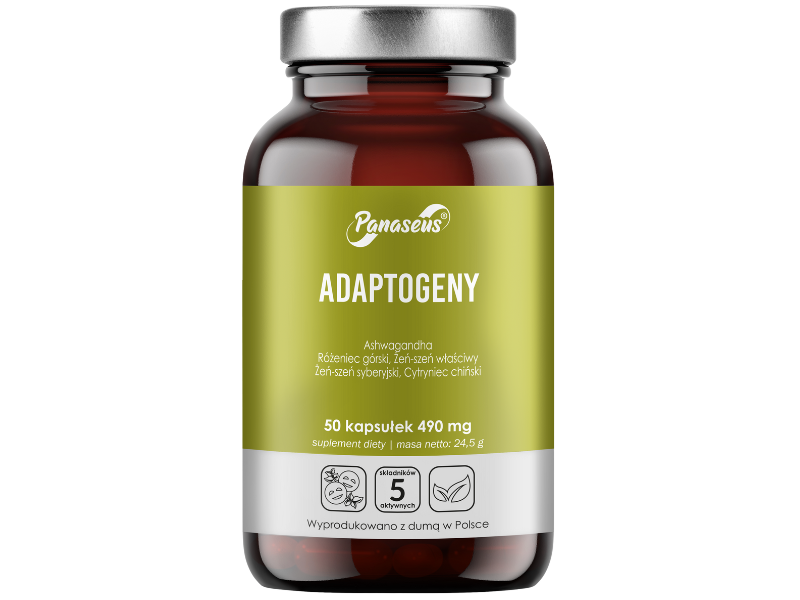 Yango Panaseus Adaptogeny, kapsułki, 50 kaps.