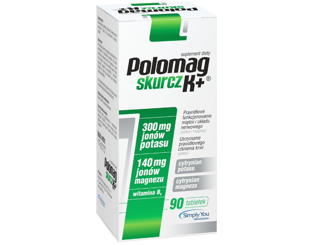 Polomag K+, tabletki, 90 tabl.