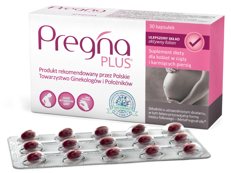 Pregna PLUS, kapsułki, 30 kaps.