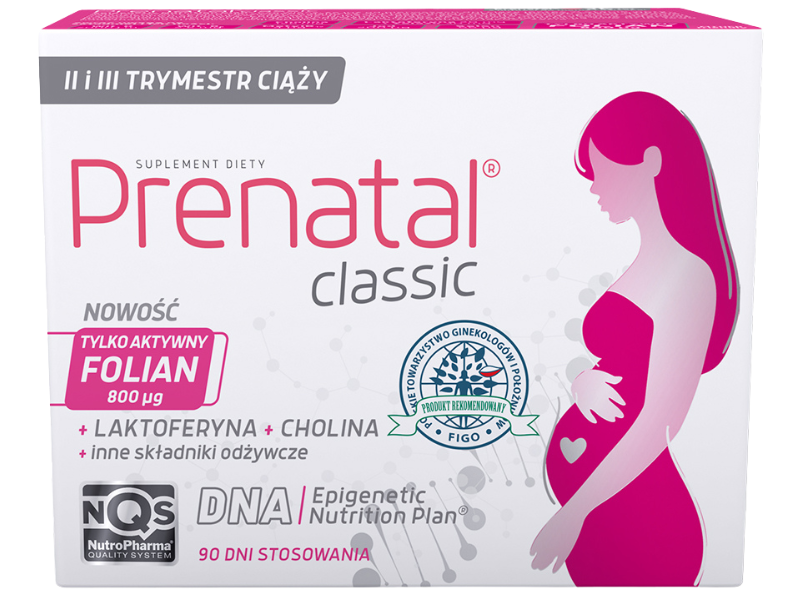 Nutropharma Prenatal Classic, tabletki, 50 tabl.
