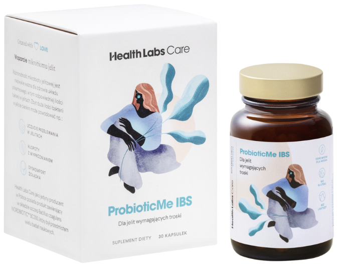 Health Labs Care ProbioticMe IBS, kapsułki, 30 kaps.