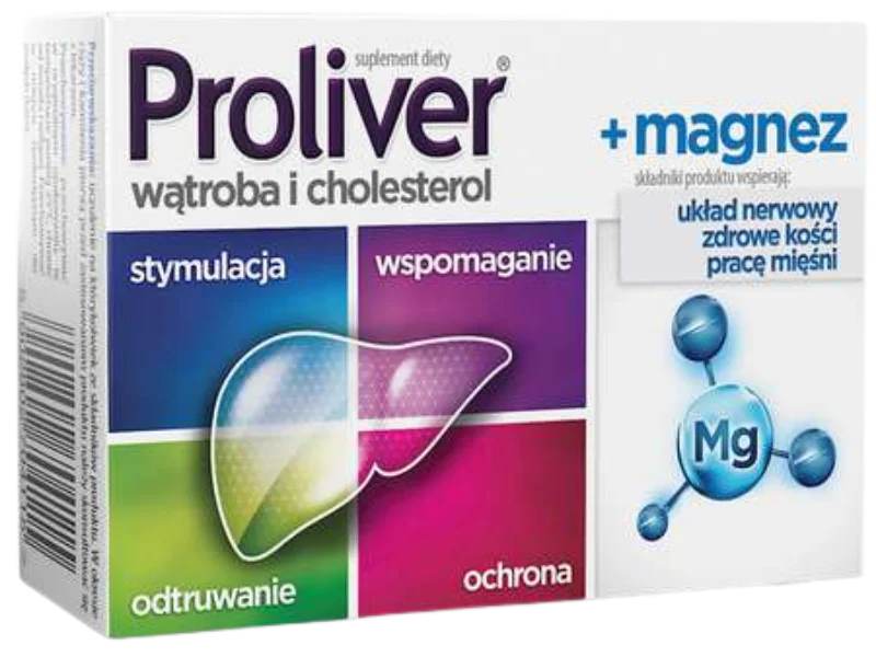 Proliver + magnez, tabletki, 30 tabl.