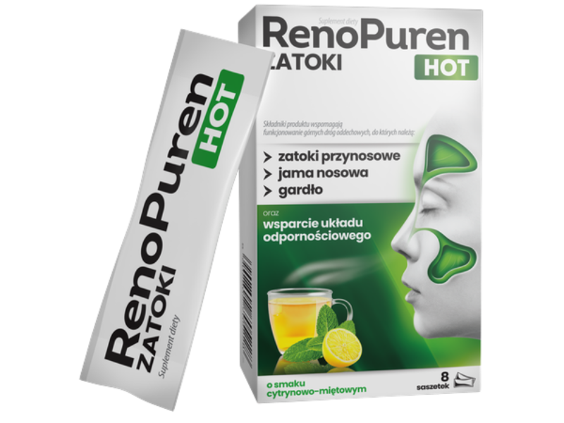 RenoPuren Zatoki Hot, proszek, 7 sasz.