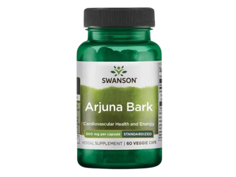 SWANSON Arjuna bark extract, kapsułki, 500 mg, 60 kaps.