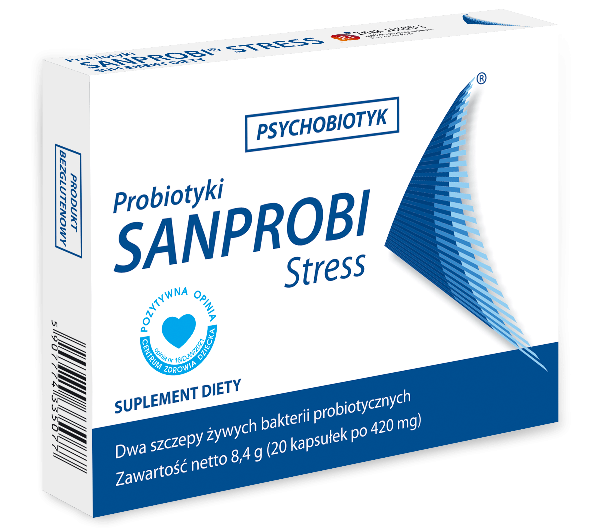 Sanprobi Stress, kapsułki, 20 kaps.