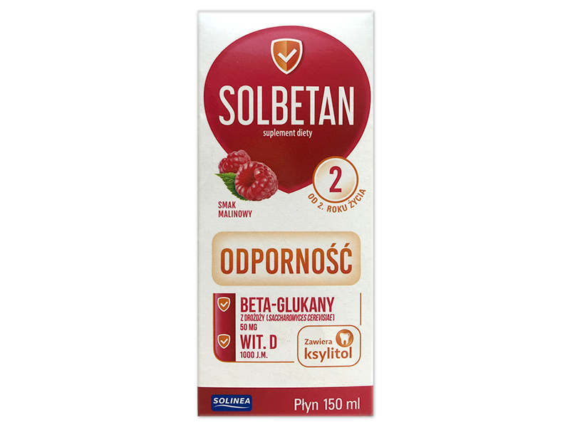 Solbetan Odporność syrop dla dzieci 2+, 150 ml