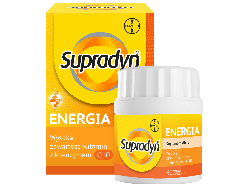Supradyn Energia, tabletki, 30 tabl.