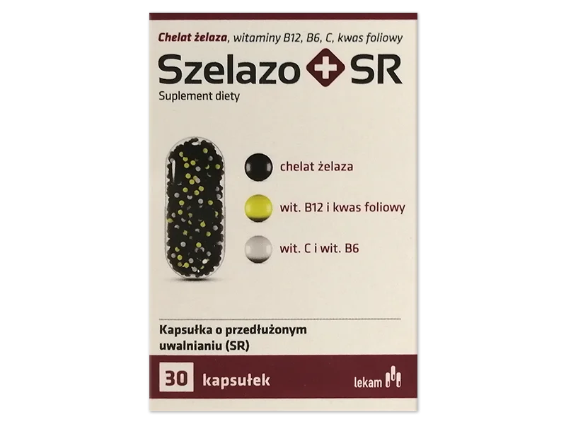 LEK-AM Szelazo + SR, kapsułki, 30 kaps.